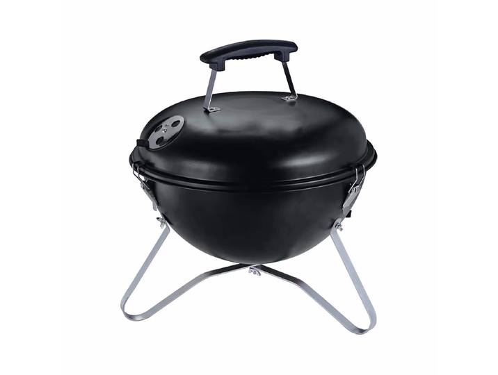 Sunset BBQ Monty Holzkohlegrill – Holzkohlegrill/Kohlegrill – schwarz