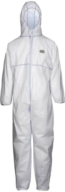 ASATEX Combinaison SMS-1, T. L, blanche (SMS-1/L)