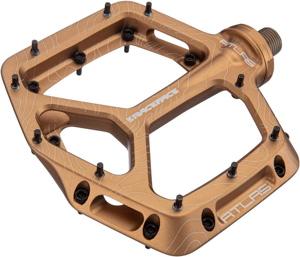 Race Face atlas pedales plataforma Oro (UNICA)