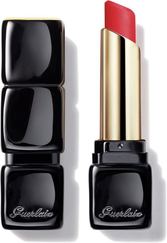 GUERLAIN KissKiss Tender Matte ultra matt long-lasting lipstick shade 885 Gentle Coral 2.8 g