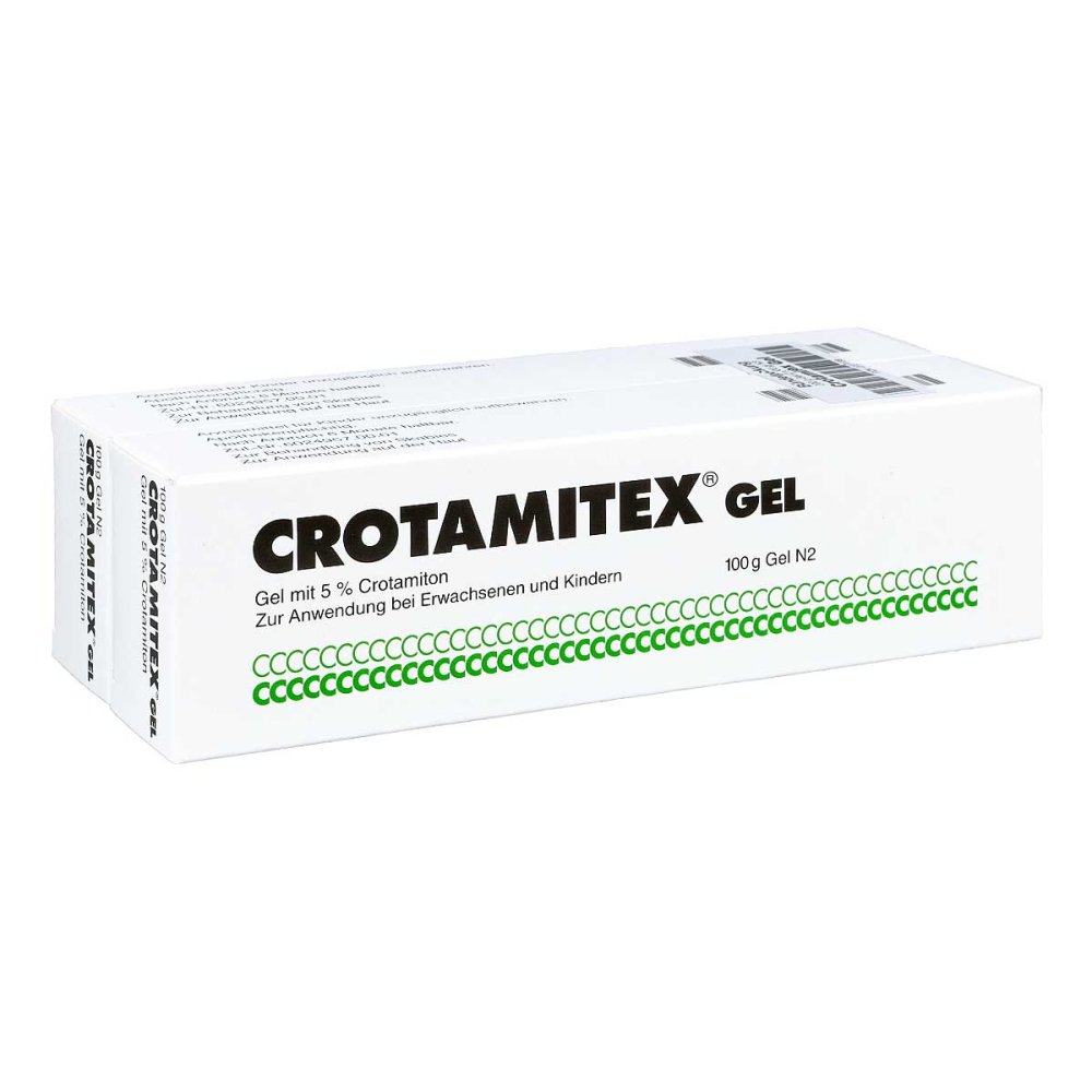 gepepharm GmbH Crotamitex Gel zur Krätze Behandlung 07270139