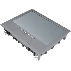 Hager VE09057011 Versorgungseinheit E09 200x253mm für 5mm Bodenbelag aus Polyamid eisengrau