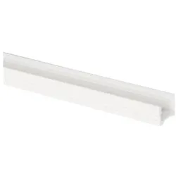 Csdk SL, Deckenleuchte, Aluminiumprofil Art low 2m, weiß lackiert, niedriges U-Profil für Innen- und Außenbeleuchtung, maxim