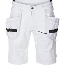 Kansas Evolve Handwerker Stretch-Shorts 132074 - weiß - C46