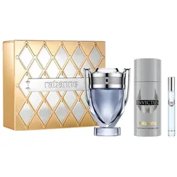 Paco Rabanne, Beauty Geschenkset, INVICTUS CASE 3 pcs (Parfum Set)