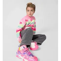 Billieblush für Mädchen. U22474 Strickpullover rosa (8Y= 126cm), Lässig, Acryl, Langarm, Kinderbekleidung