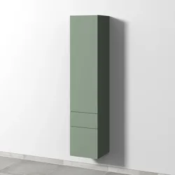Sanipa Hochschrank „2morrow“ 350 × 1615 × 350 mm in Soft-Green