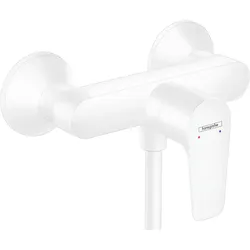 hansgrohe Talis E Einhebel- Brausemischer Aufputz, 71760700, Farbe: weiss matt