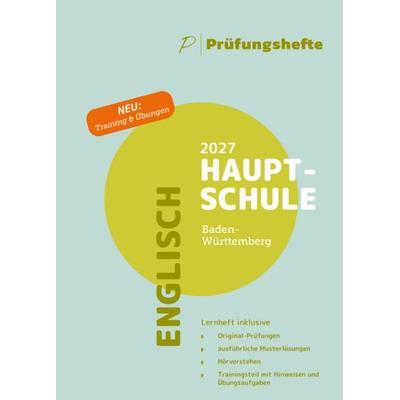 Prüfungsheft Hauptschule 2027 BW – Englisch, Taschenbuch von , Prüfungshefte Verlag, 978-3-692-04024-0
