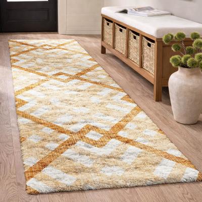 Addison Rugs Premium Washable Super Soft Geo Sinai Dream Shag Rug