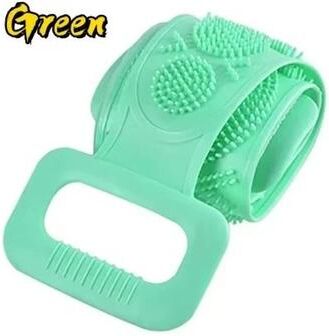 Uplift Essentials High Torque Silicone Dual Sided Body Exfoliator green