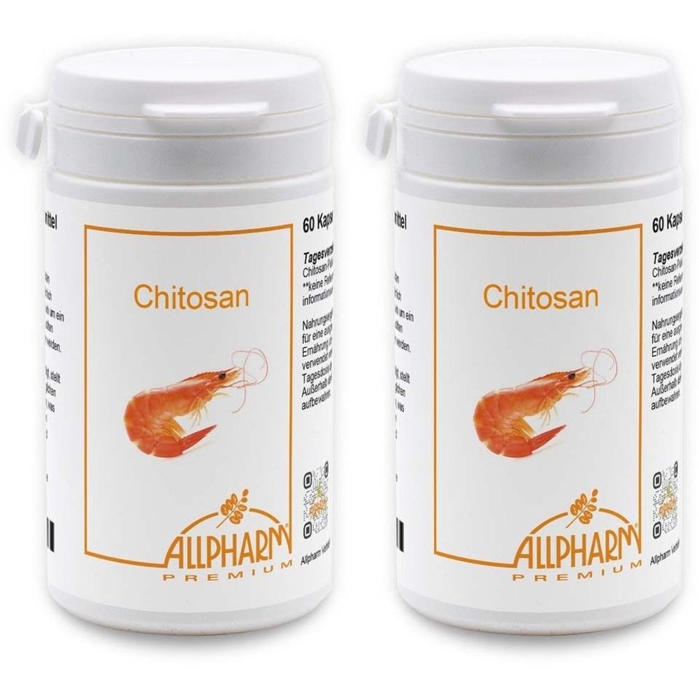 2x Chitosan 500 mg Kapseln 2x60 St