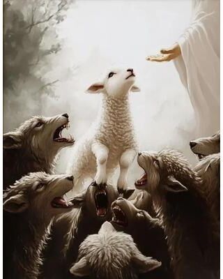 Uplifted Goods Architectural Sacred Heart And Holy Spirit Heritage Canvas Art p 31.5 X 47.2 In