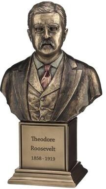 Veronese Design 7.48 in H Theodore Roosevelt Figurine Poly Resin