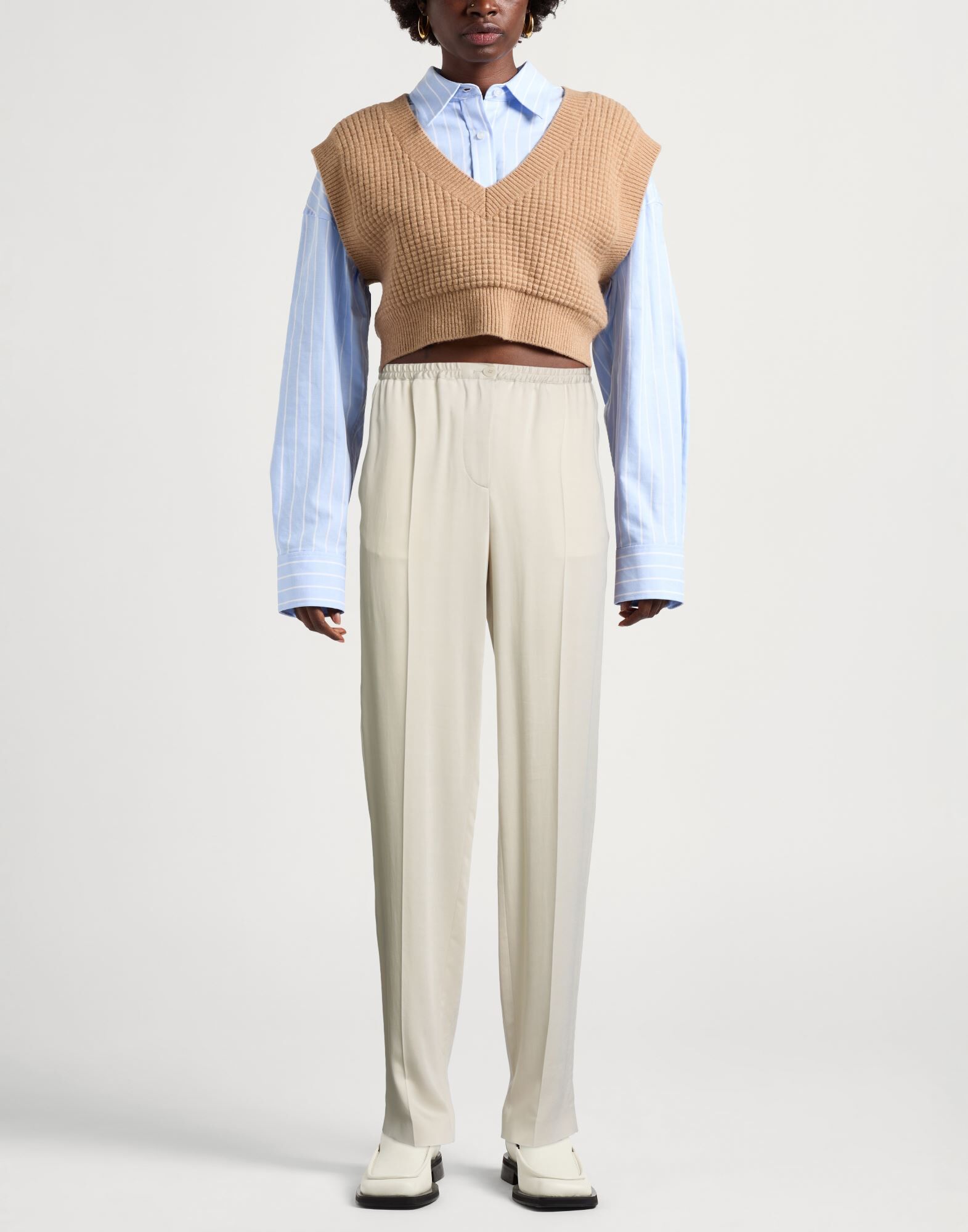 Joseph Pantalones Mujer Beige 36,40,42 Mujer
