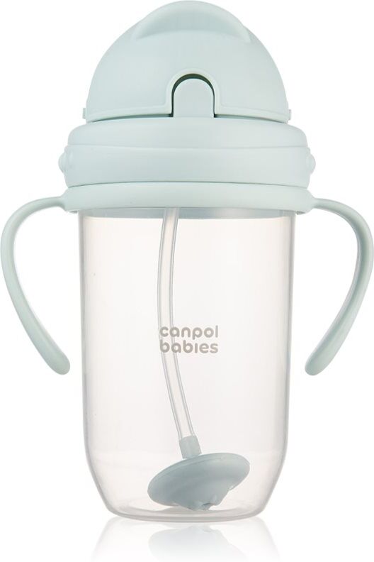 Canpol babies Cup tasse avec poids Green 6m+ 1 pcs