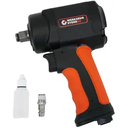 Werkzeugstore24, Bohrmaschine + Akkuschrauber, Druckluft-Schlagschrauber 1/2" mini (Schlagschrauber)