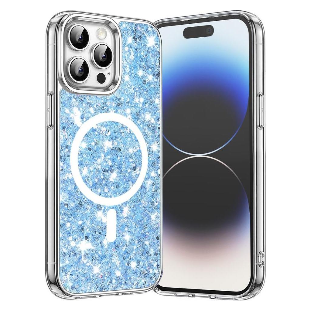 Techsuit - Sparkly Glitter MagSafe - iPhone 14 Pro - Blue (Apple iPhone 14 Pro) (56348126)