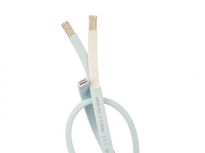 Supra Cables Supra Cables Ply - weiss - Meter - 2 x 2,0mm²