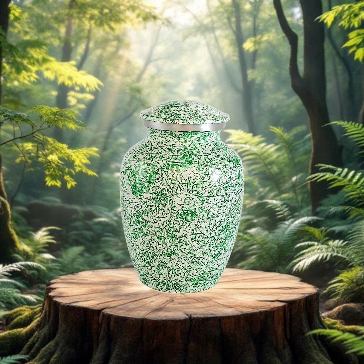 Verdeel Urn Kinder Urn Mint groen Classic Mint White 14091