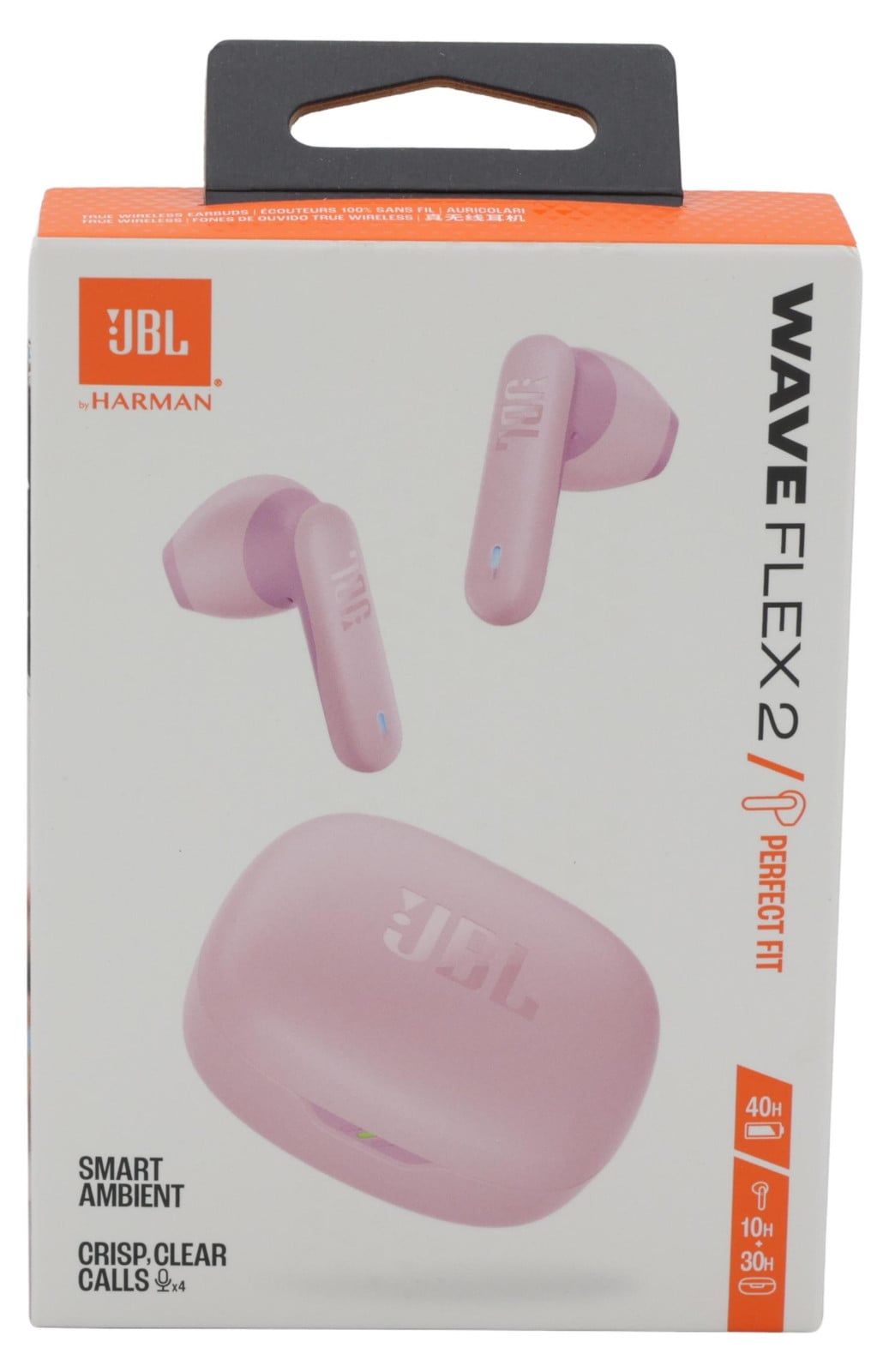 JBL Wave Flex 2 draadloze Bluetooth-oordopjes - Roze