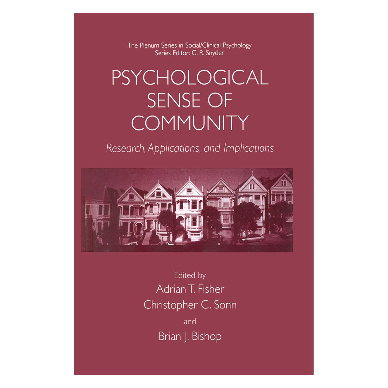 Springer Psychological Sense of Community (Englisch, Softcover, Adrian T. Fisher, Brian J. Bishop, Christopher C. Sonn) (55532545)