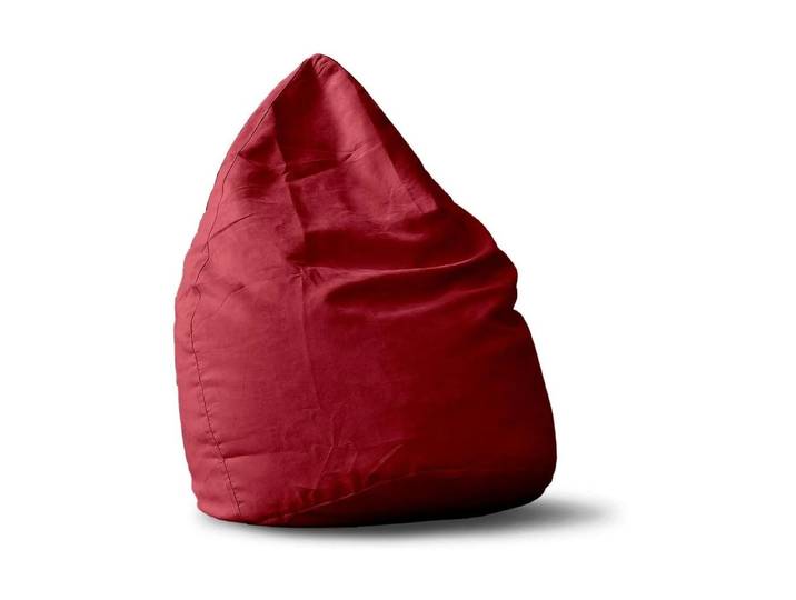 Sitzsack LUMALAND Lumaland Sitzsack In-& Outdoor 120 l , rot, B:45cm H:60cm T:60cm, 100% Polyester, Sitzsäcke, Sitzsack