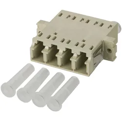 BTR 1509007C-I LWL-Kupplung OpDAT LC-Quad MM beige 1509007CI