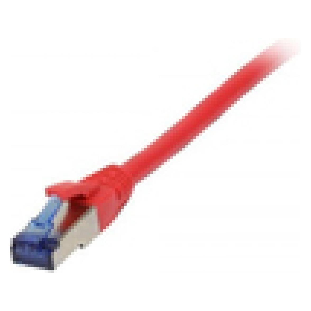 Synergy 21 Kabel Patch-RJ45 S-STP S/FTP 500Mhz 15.0m CAT6A*rot* TPE Superflex - Kabel - Digital/Date (S/FTP, CAT6a, 15 m) (S216899)