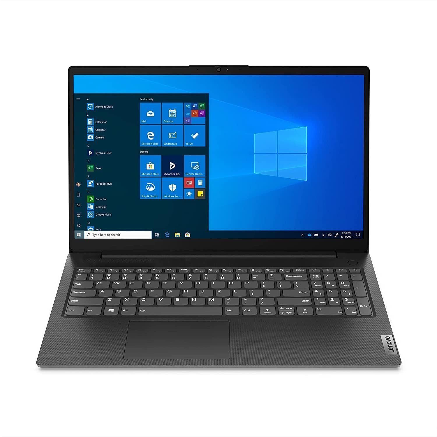 Lenovo 15,6 FHD,Intel Celeron N4500,8GB RAM,mit Funkmaus+Notebooktasche Notebook (39,60 cm/15.5 Zoll, Intel Celeron N4500, Intel HD Graphics, 500 GB)
