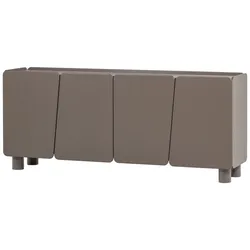 Sideboard Root - Kiefernholz Truffle Braun, 200 cm