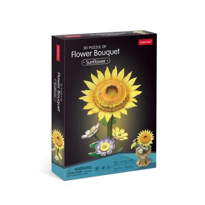 CUBICFUN - 3D Puzzle Blumentopf Sonnenblume 102 T