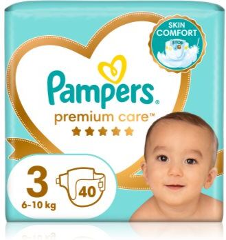 Pampers Premium Care Size 3 fraldas descartáveis 6-10 kg 40 un.. Premium Care Size 3