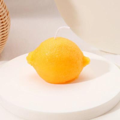 Uplift Picks Creative Aesthetic Decorative Candles Smokeless Handmade Scented Candle Set lemon