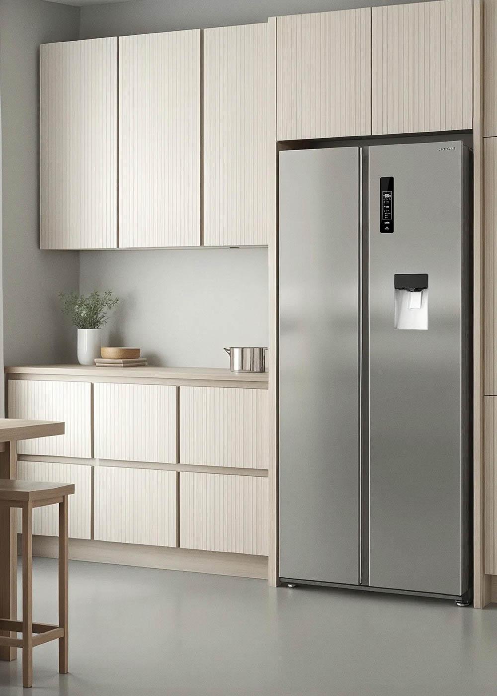 CREATE - FRIDGE STUDIO SIDE BY SIDE 559 - Kühlschrank mit Wasserspender im Stil von Side by side 559L No Frost