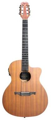TAGIMA VEGAS GRAN RESERVA EQ-NTOP Nylon Acoustic Guitar