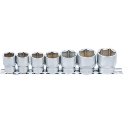 BGS Steckschlüssel-Einsatz-Satz, Sechskant | Antrieb Innenvierkant 12,5 mm (1/2""...