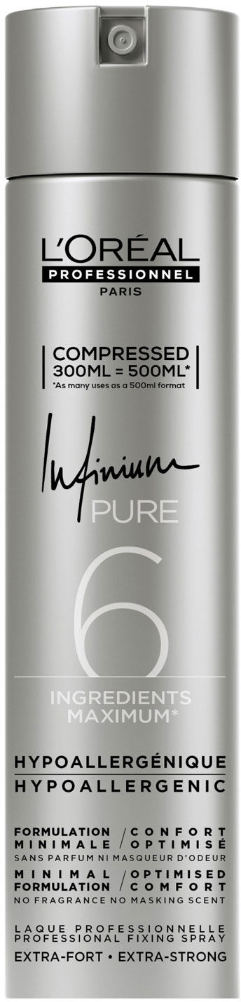 L’Oreal Professionnel Paris L'OREAL PROFESSIONNEL Infinium Pure Extra-Strong Hairspray 300ml
