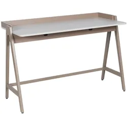 Carmen JAGNA Schreibtisch 120 x 55 cm – Cappuccino