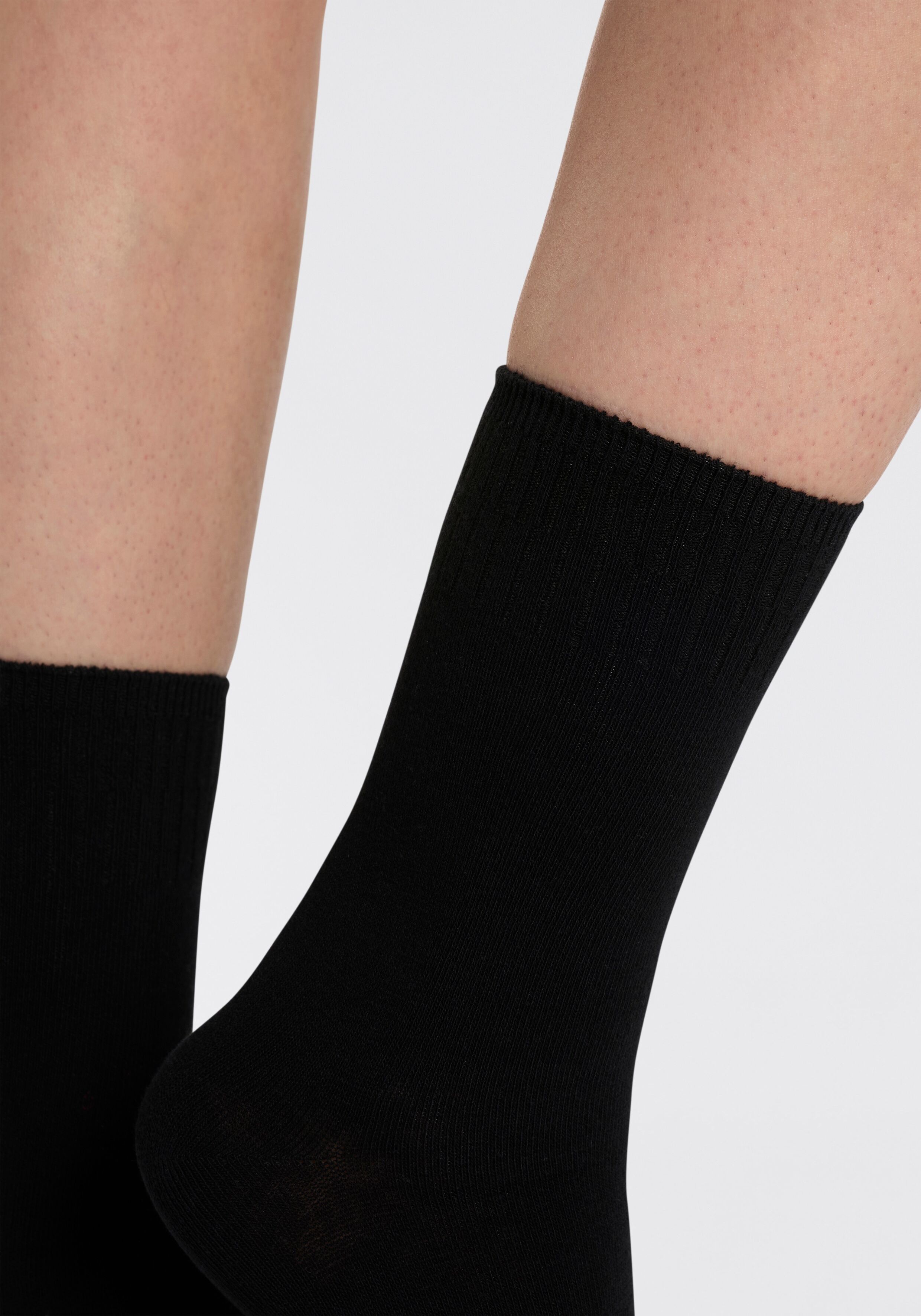 Kompressionsstrümpfe APOLLO, Damen, Gr. 35 (42), schwarz, Baumwolle, Elasthan, Polyester, unifarben, Socken Kompressionsstrümpfe, Durchblutungsfördernde Thrombosesocken