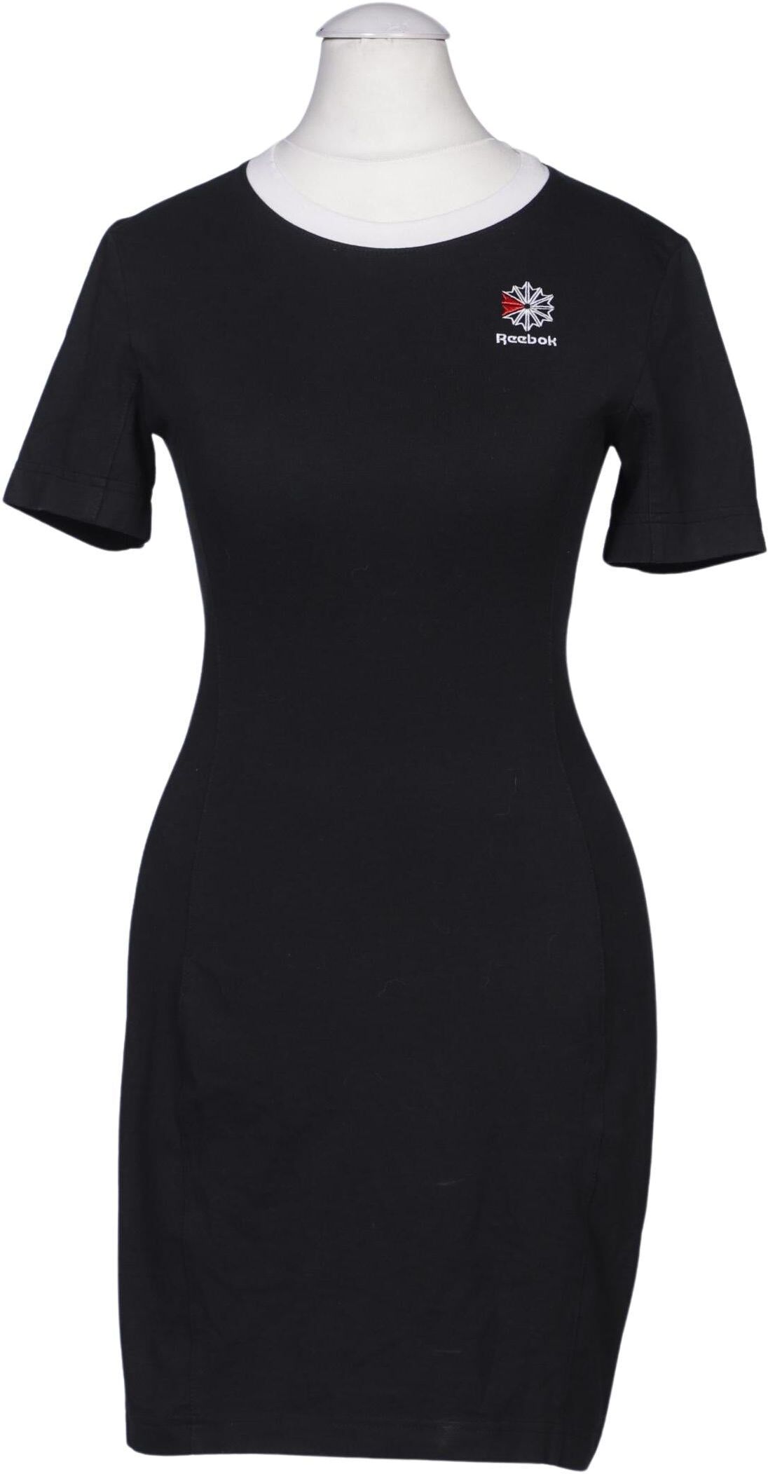 Reebok Classic Damen Kleid, Schwarz, Gr. XS, Baumwolle / Elasthan - Second Hand