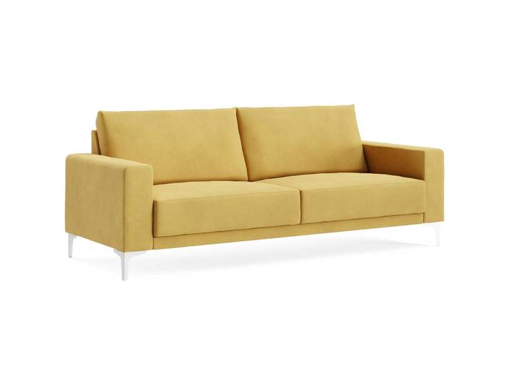 Sofa Bivio OSAKA - 21 mustard B 214 T 88 cm - Möbel Konfigurator: Traummöbel individuell zusammenstellen