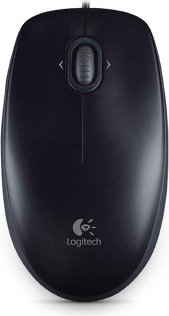 Logitech optische muis M100 met kabel
