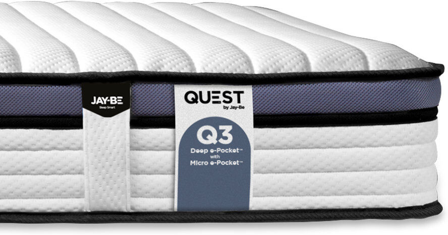 Jay-Be QUEST Q3 Hybrid e-Pocket™ Eco-Friendly Children's Mattress
