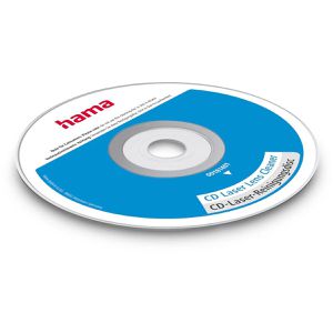 Hama Reinigungs-CD 00181401, CD-Laserreinigungsdisc, für CD-Player, schonende Trockenreinigung