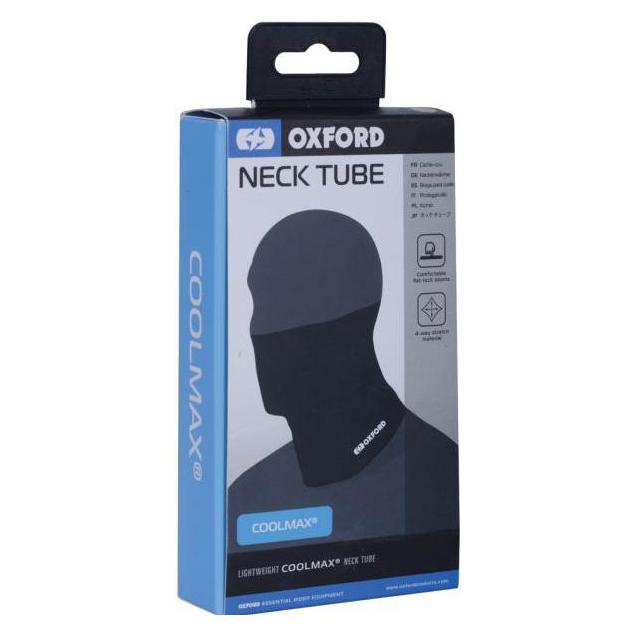 Oxford Neck Tube Coolmax Blk (CA110)