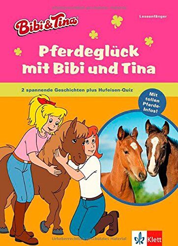 Vincent Andreas - Bibi & Tina - Pferdeglück mit Bibi und Tina: 2 spannende Geschichten plus Hufeisen-Quiz. Mit tollen Pferde-Infos! Leseanfänge - Preis vom 15.10.2026 23:06:25 h