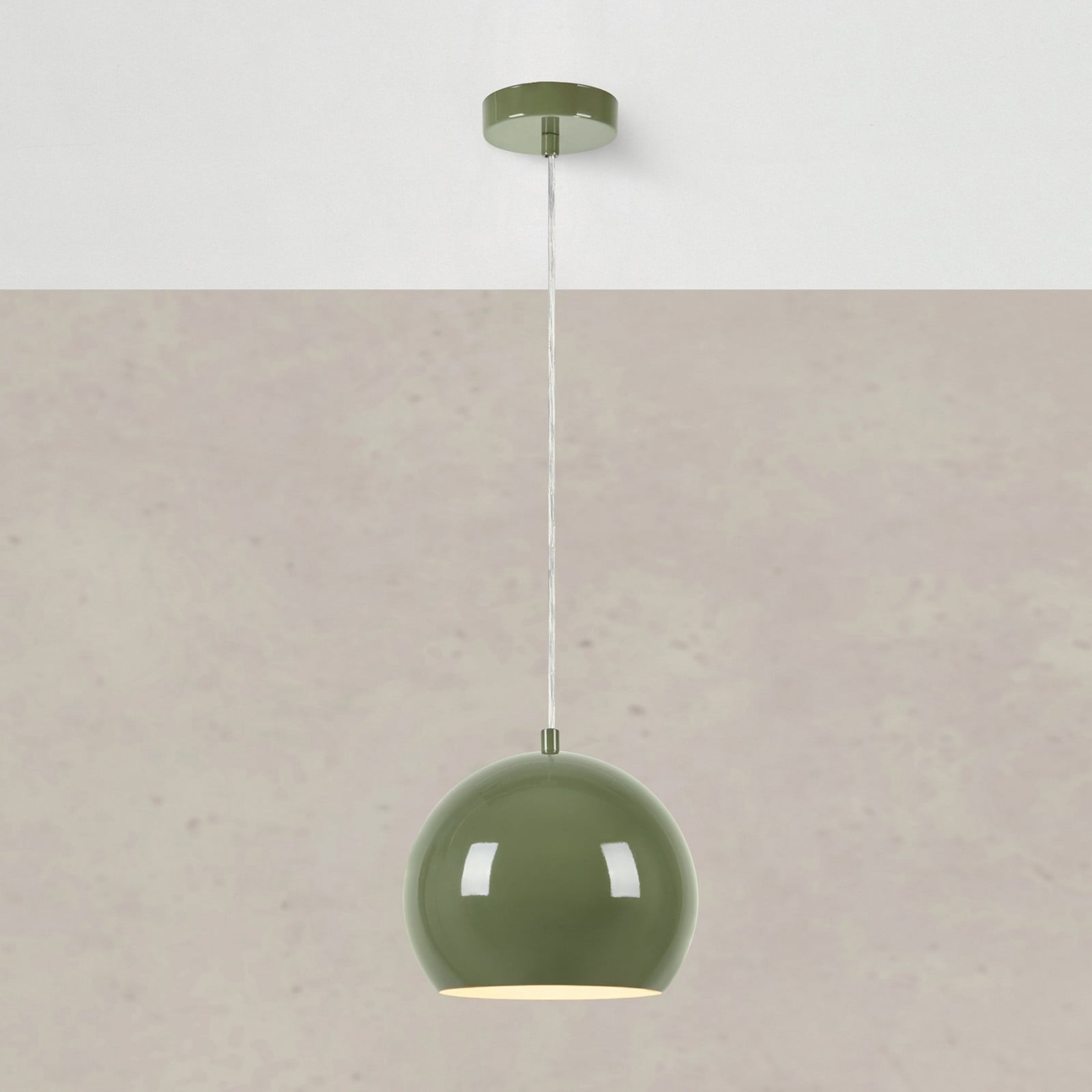 Markslöjd Hanglamp Groen Metaal Dimbaar GU10 Modern Rond