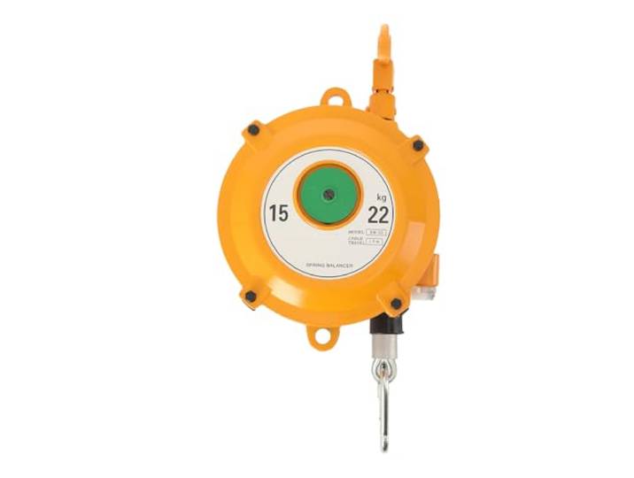 Federzug Balancer, 15-22kg Spring Balancer mit 1.5m Drahtseil und Haken Werkstätten Multifunktionale Hilfswerkzeuge, Manuelle Selbsthemmung