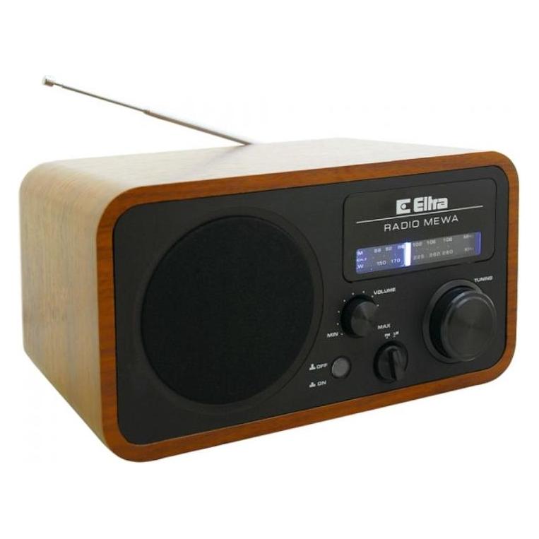 Elta MEWA radio black (AM, FM, LW) (5907727027851)